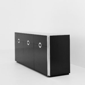 Simple Black in Wood Chair 2
